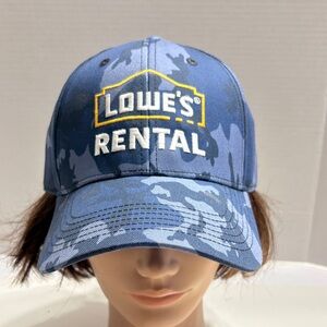 Lowe's Blue Camo Men's Hat